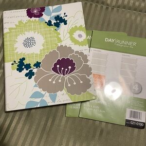 Floral Day Phone Book with additional inserts
